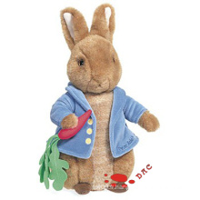 Funny Stuffed Peluche Rabbit Toy with Clothes (TPTT0073)